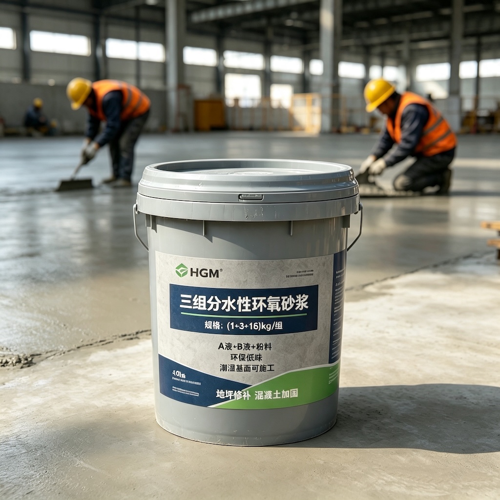 遂宁三组份水性环氧砂浆